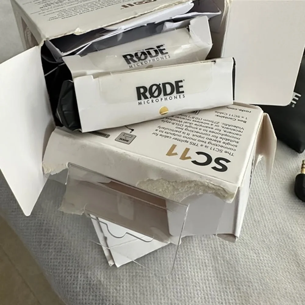 Rode Mic Wireless Go / (2) Smart Lav+/ (2) Sc3 / Sc11/ Dcs-1 Mount **BUNDLE**